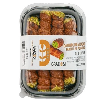 Laboratorio Graziosi Cannoli Cacao Pistacchio 150 G