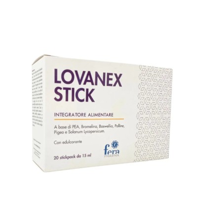 Fera Pharma Lovanex 20 Stick Pack per il benessere delle vie urinarie e intestinali Fera Pharma Lovanex 20 Stick Pack per il benessere delle vie urinarie e intestinali