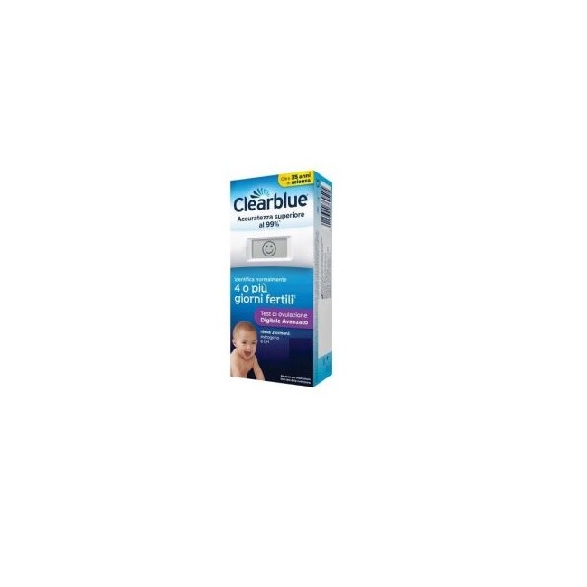 Procter & Gamble Test Di Ovulazione Clearblue Avanzato 20 Pezzi
