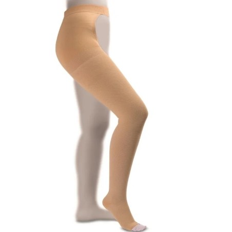 Monocollant destro lungo Gloriamed Micro 281 beige taglia L per compressione graduata