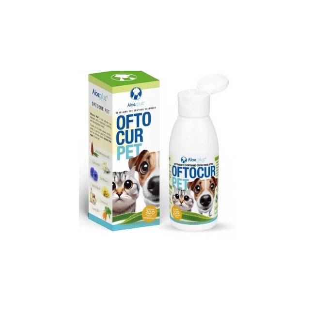 Hdr Aloeplus Oftocur Pet 100 Ml per la cura degli occhi del tuo animale domestico Hdr Aloeplus Oftocur Pet 100 Ml per la cura degli occhi del tuo animale domestico