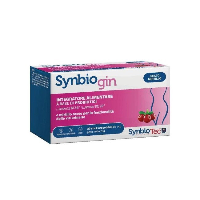 Synbiotec Synbiogin 20 Stick Orosolubili