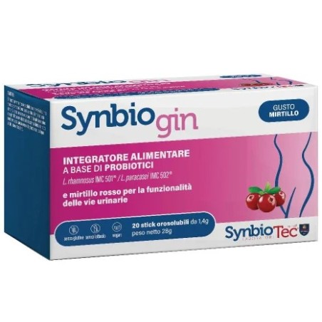 Synbiotec Synbiogin 20 Stick Orosolubili