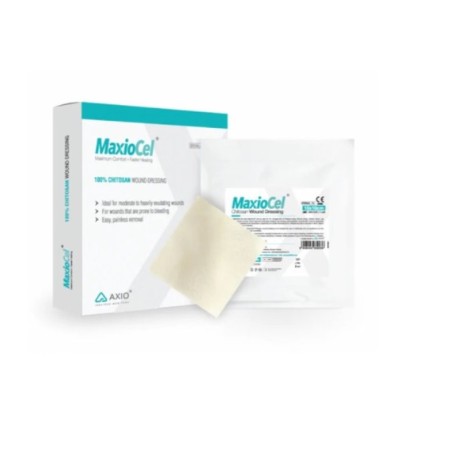 Svas Biosana Maxiocel medicazione in fibre di chitosano 5x10 cm confezione da 10 pezzi Svas Biosana Maxiocel medicazione in fibre di chitosano 5x10 cm confezione da 10 pezzi