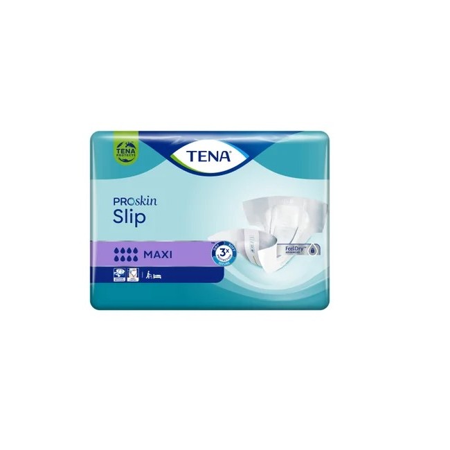 TENA Slip Maxi Large - Pannoloni per incontinenza severa, confezione convenienza 3x24 pezzi TENA Slip Maxi Large - Pannoloni per incontinenza severa, confezione convenienza 3x24 pezzi