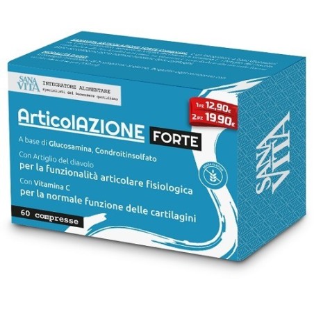 Sanavita Articolazione Forte 60 compresse per il benessere delle articolazioni e della cartilagine