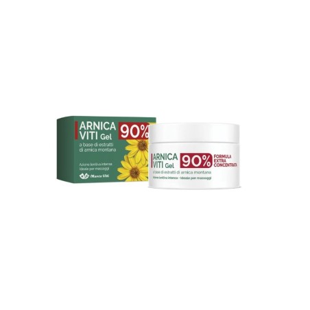 Gel all'arnica 90% Marco Viti per sollievo muscolare e articolare rapido ed efficace Gel all'arnica 90% Marco Viti per sollievo muscolare e articolare rapido ed efficace