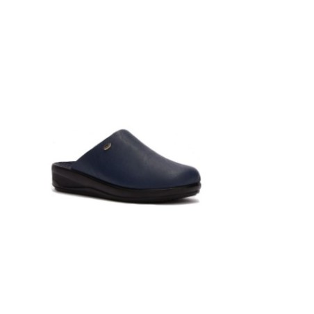 Pantofole Scholl Nilde Laminated Wool Navy Blue taglia 41 con plantare Memory Cushion