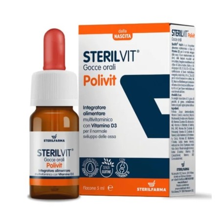Sterilvit K150 gocce integratore di vitamina K per neonati e lattanti 5ml Sterilvit K150 gocce integratore di vitamina K per neonati e lattanti 5ml