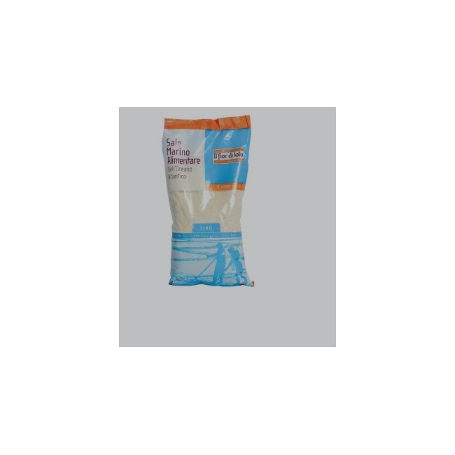Fior Di Loto Sale Marino Grigio Dell Oceano Atlantico Fino 1 Kg