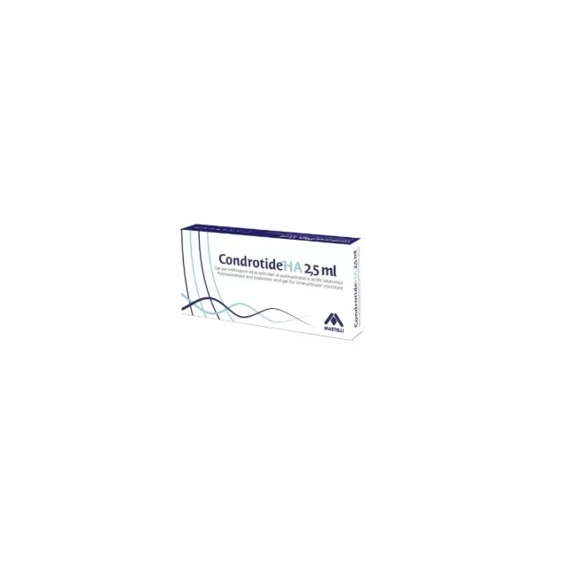 Siringa intra-articolare Condrotide con polinucleotidi 2% per trattamento articolare professionale