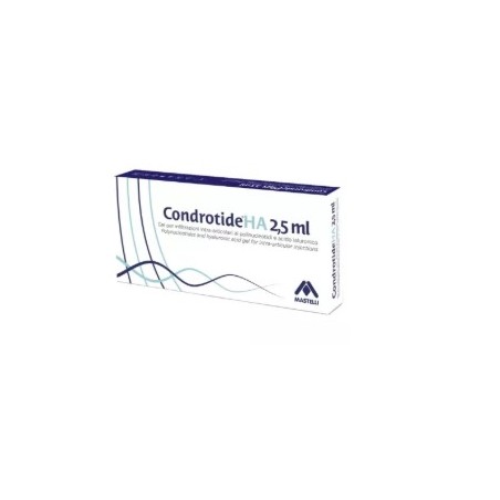 Siringa intra-articolare Condrotide con polinucleotidi 2% per trattamento articolare professionale