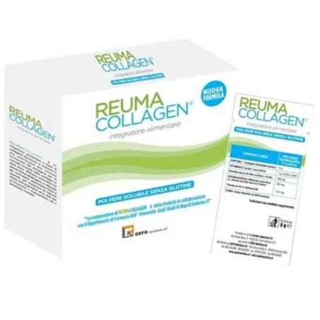 Gefo Nutrition Reumacollagen 30 Bustine - Integratore di Collagene per Articolazioni