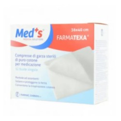 Garza compressa sterile Farmac-zabban 20x40cm per medicazioni professionali