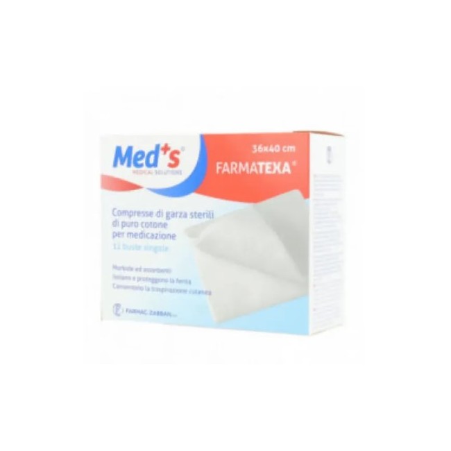 Garza compressa sterile Farmac-zabban 20x40cm per medicazioni professionali Garza compressa sterile Farmac-zabban 20x40cm per medicazioni professionali
