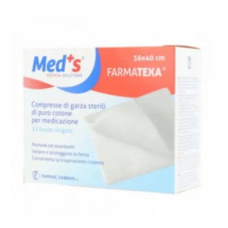 Garza compressa sterile Farmac-zabban 20x40cm per medicazioni professionali Garza compressa sterile Farmac-zabban 20x40cm per medicazioni professionali