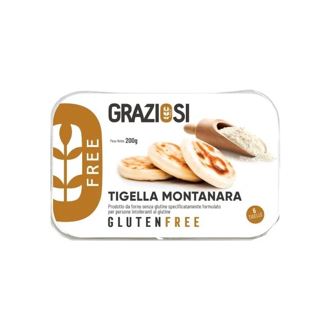 Laboratorio Graziosi Tigelle Montanare Senza Glutine 200 G