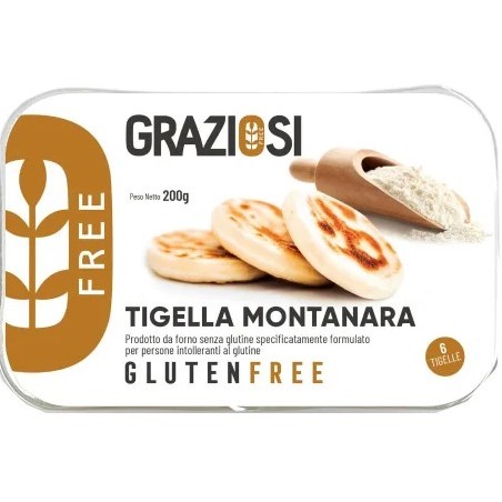 Laboratorio Graziosi Tigelle Montanare Senza Glutine 200 G