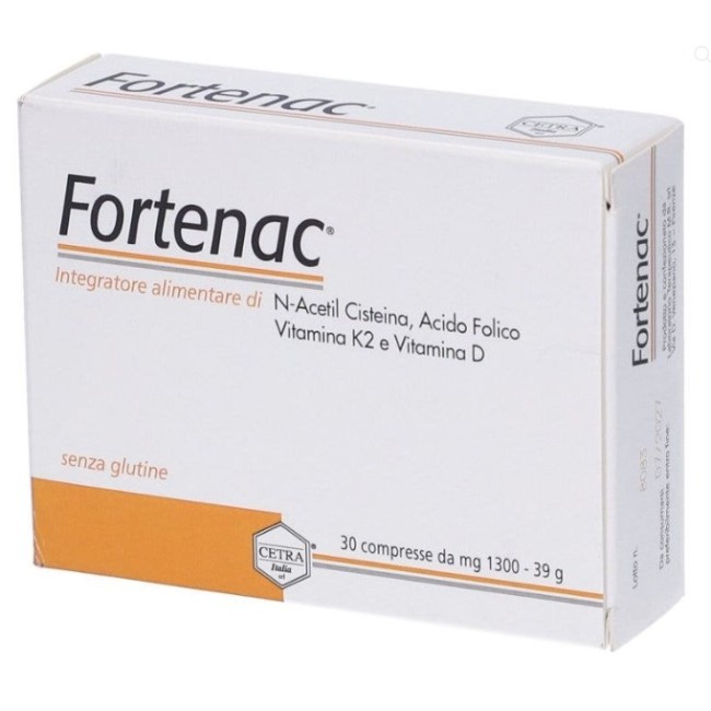 Cetra Pharma Fortenac 30 Compresse per il benessere articolare e la mobilità quotidiana Cetra Pharma Fortenac 30 Compresse per il benessere articolare e la mobilità quotidiana