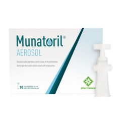 Munatoril Aerosol 10 fiale da 5ml per trattamento vie respiratorie Pharmaluce