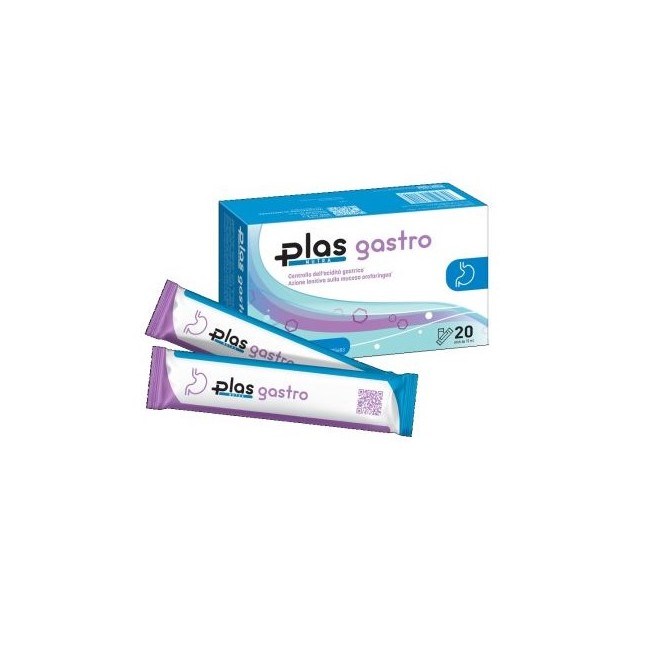 Plas Gastro 20 Stick Pack - Integratore per acidità, reflusso gastrico e benessere digestivo Plas Gastro 20 Stick Pack - Integratore per acidità, reflusso gastrico e benessere digestivo