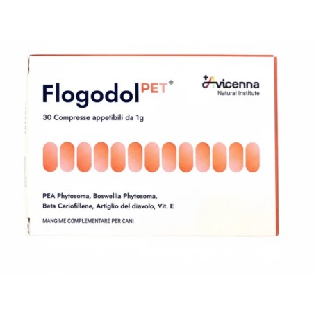 FLOGODOL PET 30 compresse 1g - Integratore per articolazioni e ossa dei cani