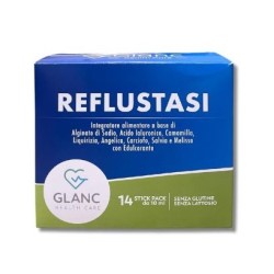 Glanc Reflustasi 14 stick da 10ml per il benessere digestivo e il reflusso gastroesofageo
