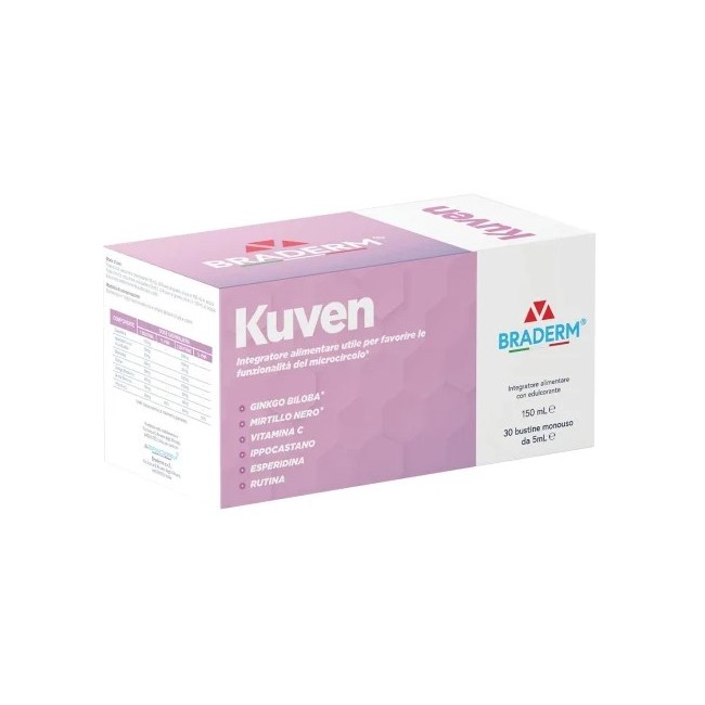 Kuven 150 ml Braderm - Integratore antiossidante con Coenzima Q10 e vitamine