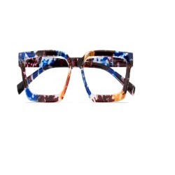 Occhiali da lettura Twins Plat Praline multicolore +2,50 diottrie eleganti e funzionali