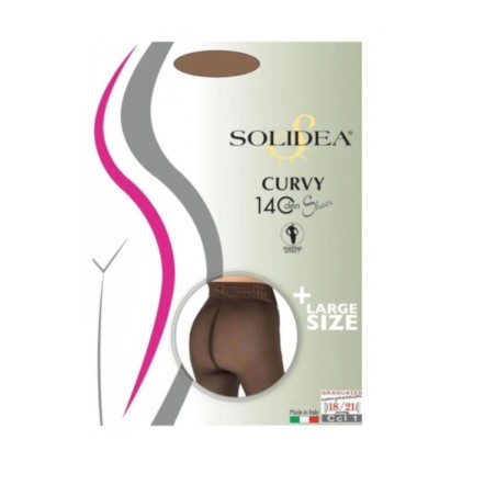 Solidea Curvy 140 Sheer Collant Glace 3ml-xl