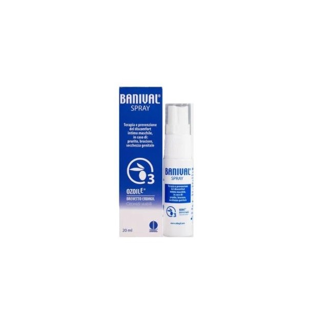 Erbagil Banival Spray 20ml per igiene intima lenitiva con estratti naturali Erbagil Banival Spray 20ml per igiene intima lenitiva con estratti naturali