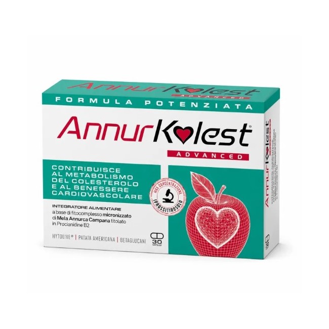 San. Eco. Vit. Annurkolest Advanced 30 Capsule Senza Glutine