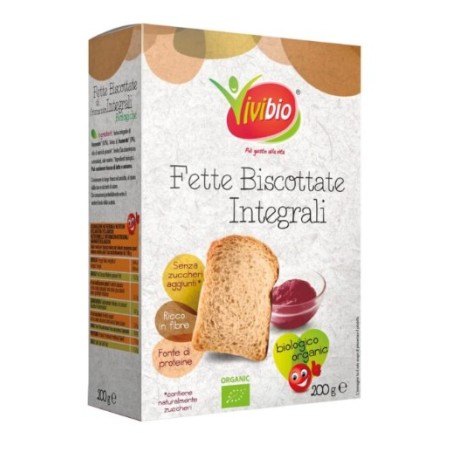 Vivibio Fette Biscottate Integrali 200 G