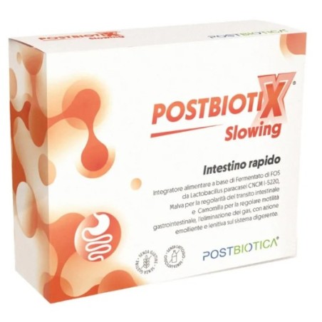 Postbiotica Postbiotix Slowing 14 Bustine Da 3 G Senza Glutine Naturalmente Privo Di Lattosio