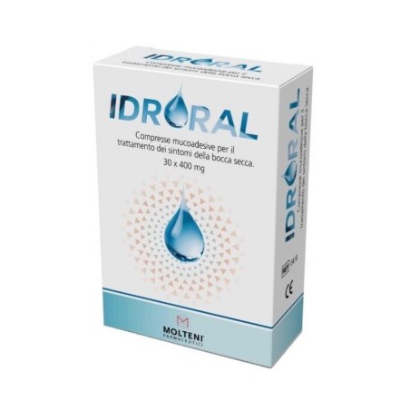 Idroral Molteni 45 Compresse Mucoadesive per Afte e Lesioni della Bocca
