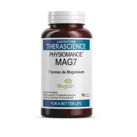 Therascience Physiomance Mag 7 - Integratore con 7 forme di magnesio altamente biodisponibili Therascience Physiomance Mag 7 - Integratore con 7 forme di magnesio altamente biodisponibili