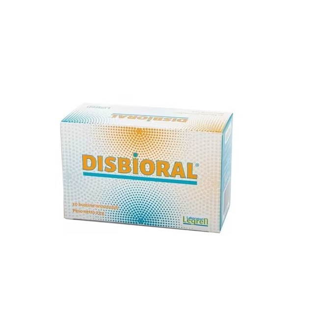 Disbioral 20 bustine orosolubili per il benessere della flora intestinale Legren Disbioral 20 bustine orosolubili per il benessere della flora intestinale Legren