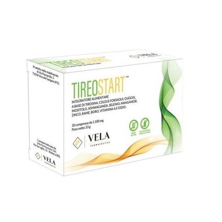 Vela Farmaceutici Tireostart 30 Compresse