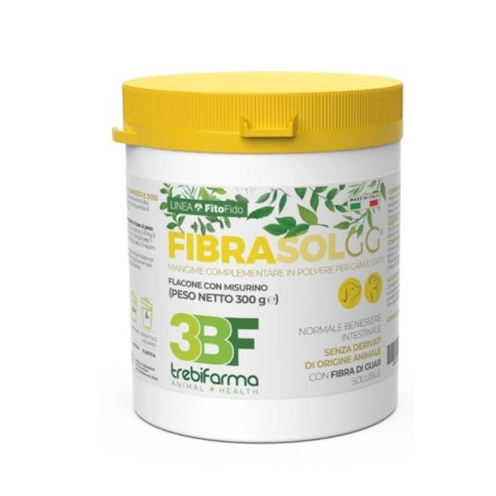 Trebifarma Fibrasol GG 300g - Integratore di fibre solubili per la salute intestinale del cane
