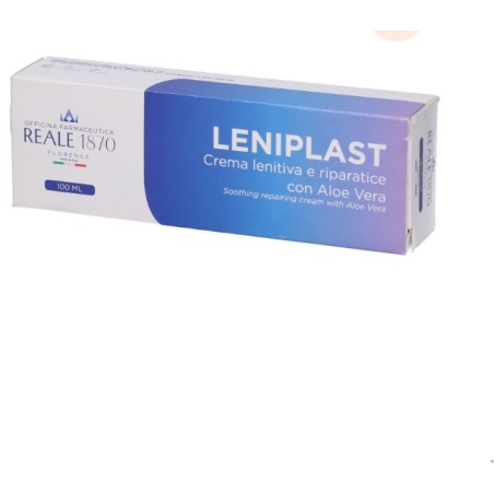Lodifa Reale 1870 Leniplast Crema 100ml - Crema emolliente e protettiva per pelli sensibili