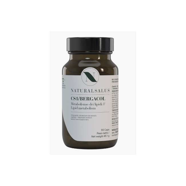 Naturalsalus CS1 Bergacol 90 Capsule - Integratore per colesterolo e trigliceridi naturale