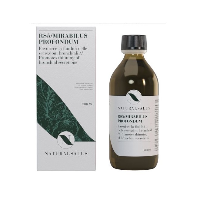 Naturalsalus Rs5 Mirabilus Profundum 200ml - Integratore fluidificante per vie respiratorie