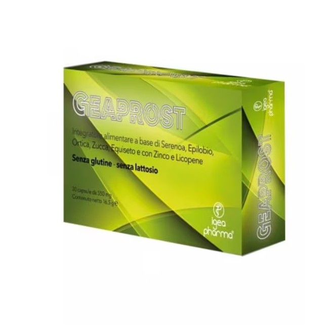 Igea Pharma Geaprost 30 Capsule - Integratore naturale per il benessere della prostata Igea Pharma Geaprost 30 Capsule - Integratore naturale per il benessere della prostata