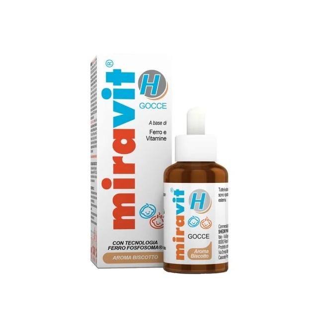 Shedir Pharma Miravit H Gocce 15 Ml gusto biscotto - Integratore di vitamina H per bambini e adulti Shedir Pharma Miravit H Gocce 15 Ml gusto biscotto - Integratore di vitamina H per bambini e adulti