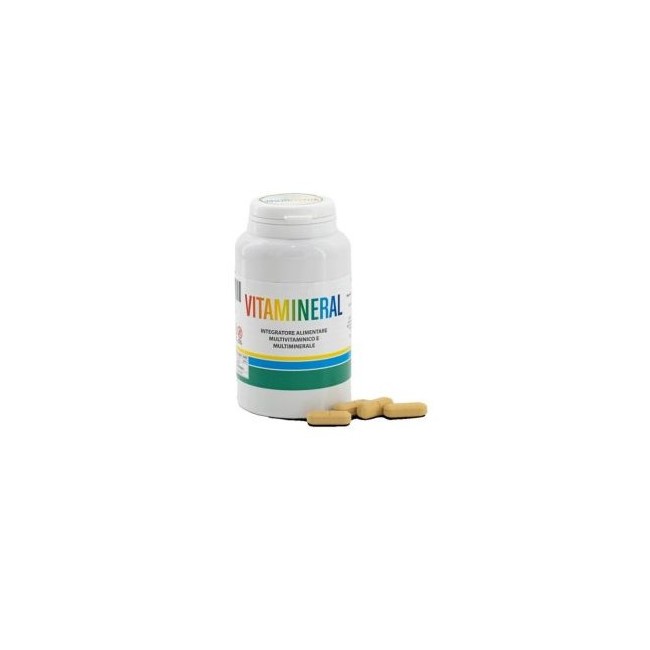 Pharma Food Manufacturing Vitamineral 60 Compresse - Integratore Multivitaminico Multiminerale