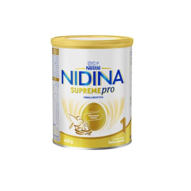 NAN Supreme PRO*1 400g - Latte formulato per lattanti con HMO e probiotici NAN Supreme PRO*1 400g - Latte formulato per lattanti con HMO e probiotici