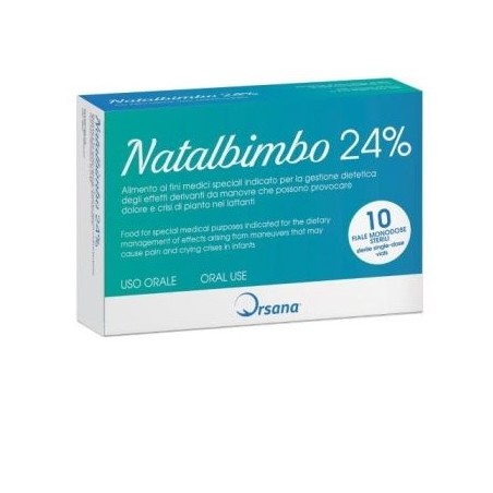 Orsana Natalbimbo 24% - Integratore di lattoferrina in fiale per bambini, confezione da 10 fiale Orsana Natalbimbo 24% - Integratore di lattoferrina in fiale per bambini, confezione da 10 fiale