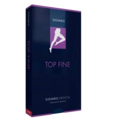 Monocollant Sigvaris Top Fine 701 CCL1 sinistro lungo punta aperta taglia S compressione graduata