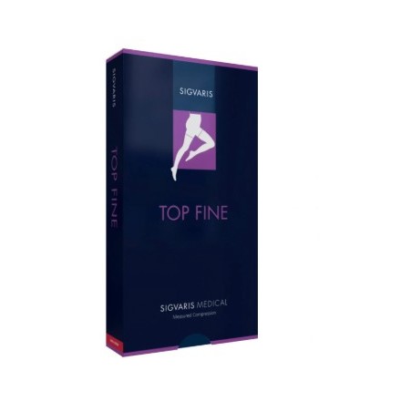 Monocollant Sigvaris Top Fine 701 CCL1 sinistro lungo punta aperta taglia S compressione graduata