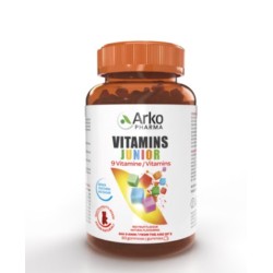 Arkofarm Vitamins Junior 60 gummies senza zuccheri al gusto frutti rossi per bambini